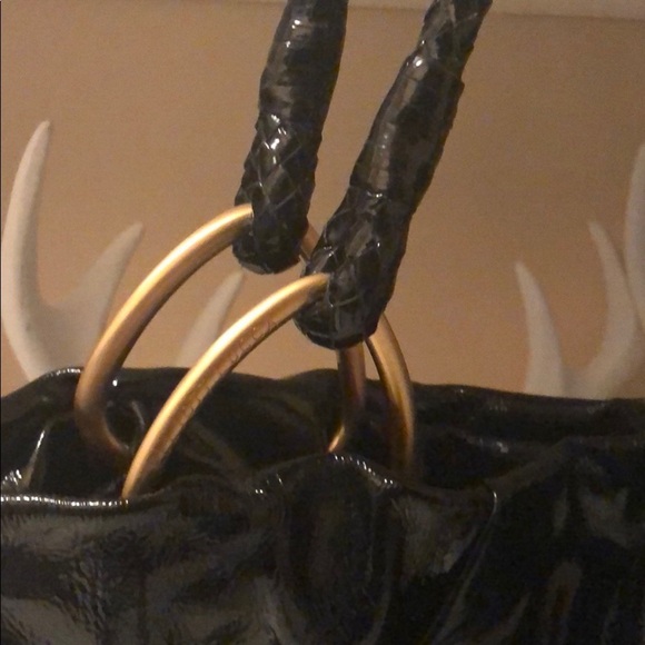 Elliott Lucca large patent bag - Picture 5 of 8